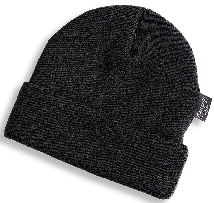 HB-Kälteschutz, Tempex-Strickmütze, schwarz