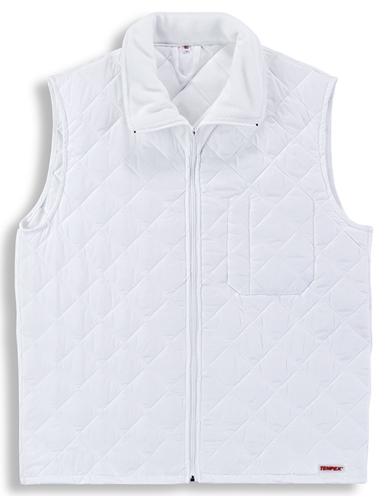 HB-Kälteschutz, Tempex-Thermo-Herrenweste, Hygiene, 245 g/m², weiß