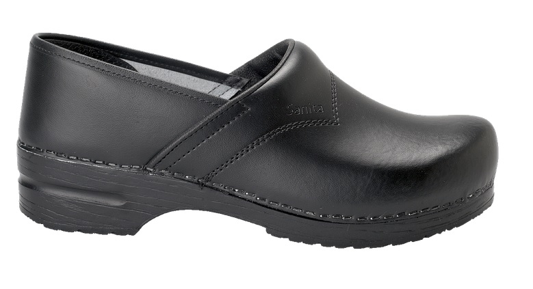 SANITA-Footwear, Arbeits-Sicherheits-Clogs, San Flex, geschlossen, O1, schwarz