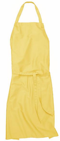 CG Workwear Bib Apron Verona 90 90 x 75 cm Curry