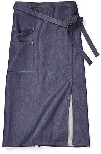 CG Workwear Slit Apron Scanno 80 x 100 cm Denim