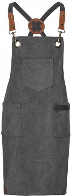 Exner Kinderlatzschürze Canvas 60 x 45 cm Graphite