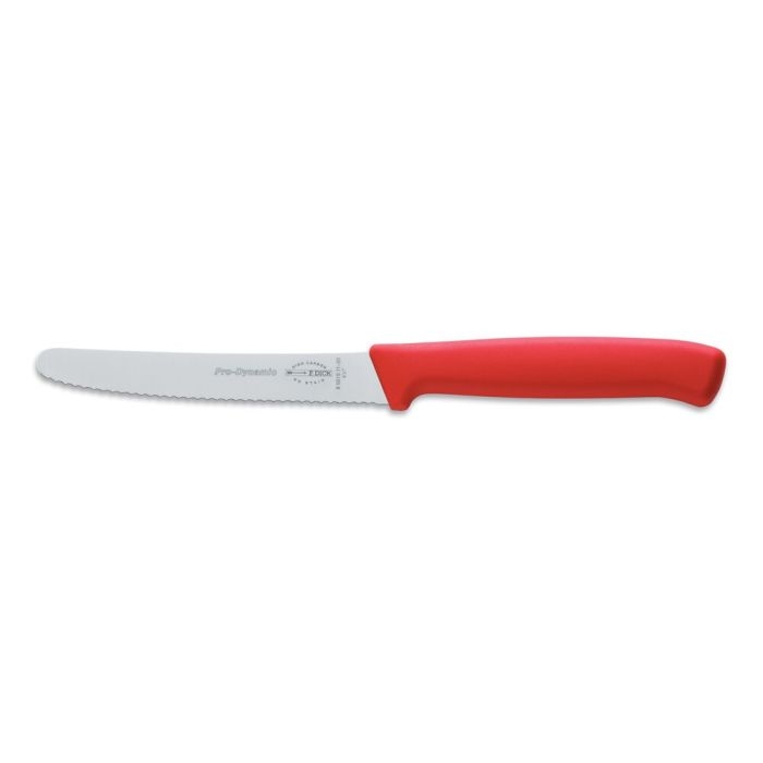 DICK-Allzweckmesser, Wellenschliff, rot