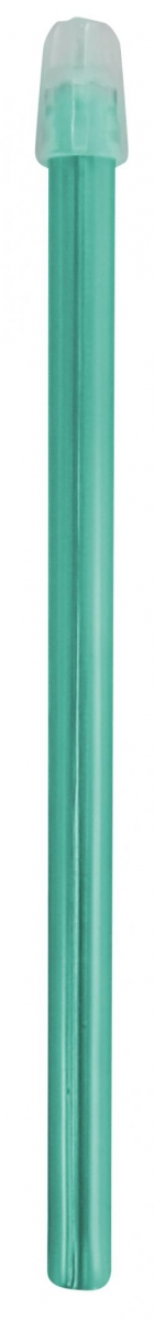 AMPRI-Hygiene, Einweg-Speichelsauger, abnehmbarer Filter, 13 cm lang, VE = 10 Beutel á 100 Stück, grün