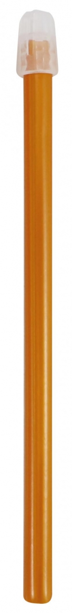AMPRI-Hygiene, Einweg-Speichelsauger, abnehmbarer Filter, 13 cm lang, VE = 10 Beutel á 100 Stück, orange