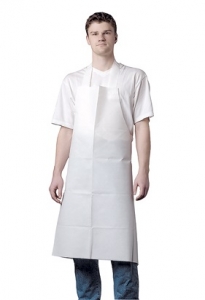ZVG-zetDress-Hygiene, Einweg-Einmal-Sch�rze, Z 40, SECUTEX, A, wei�, hohe Ausf�hrung, VE = 150 St�ck