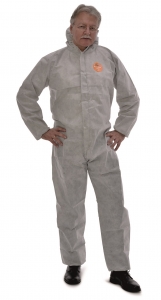 ZVG-zetDress-Hygiene, Einweg-Overall, Schutzanzug, Einmal-Schutzoverall, Z2, PAINT-TEX PLUS, hellgrau, VE = 25 St�ck