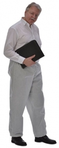 ZVG-zetDress-Hygiene, Einweg-Einmal-Hose Z20 paint-tex plus hellgrau, VE = 100 St�ck
