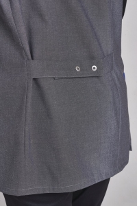 LEIBER-Jobwear, Hosenkasack, Arbeits-Berufs-Kasack, ohne Arm, denimblue