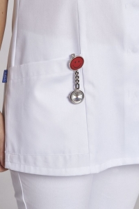LEIBER-Jobwear, Damenkasack, Arbeits-Berufs-Kasack, weiss