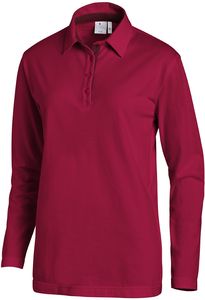 LEIBER-Jobwear, Poloshirt, Arbeits-Berufs-Shirt, Damen & Herren, 1/1 Arm, ca. 220g/m, beere/bordeaux