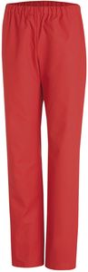 LEIBER-Jobwear, Damen und Herren OP-Hose, Arbeits-Berufs-Hose, rot