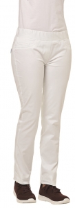 LEIBER-Jobwear, Damen-Arbeits-Berufs-Hose, Bundhose, 270 g/m�, wei�