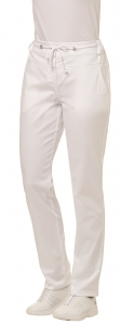 LEIBER-Jobwear, Damen-Arbeits-Berufs-Hose, Bundhose, 220 g/m�, wei�