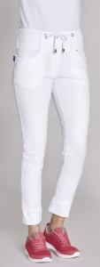 LEIBER-Jobwear, Damen-Arbeits-Berufs-Hose, Bundhose, ca. 270g/m, wei