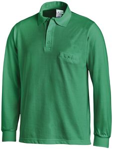 LEIBER-Jobwear, Poloshirt, Arbeits-Berufs-Shirt, 1/1 Arm, grn
