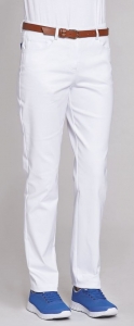 LEIBER-Jobwear, Damen-Arbeits-Berufs-Hose, Bundhose, ca. 80 cm, ca. 340 g/m�, wei�
