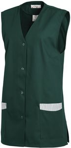 LEIBER-Jobwear, Westenkasack, Arbeits-Berufs-Kasack, bottle green