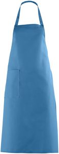 LEIBER-Jobwear, Latzsch�rze, Gastro-Arbeits-Berufs-Sch�rze, Vorbinder, ca. 215g/m�, t�rkis