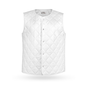 LEIBER-Weste wattiert ca. 500 g/m�, Unisex, wei�