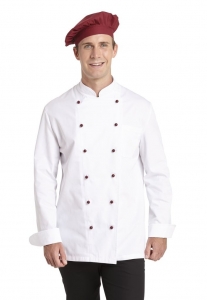 LEIBER-Jobwear, Kochjacke fr Sie & Ihn, ca. 200g/m, wei