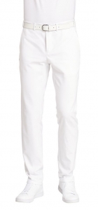 LEIBER-Jobwear, Herren-Arbeits-Berufs-Hose, Bundhose, 290 g, wei,