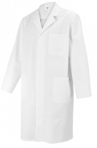 BP-Jobwear, Herren-Arbeits-Mantel, Berufsmantel, Kittel, ca. 205g/m, wei