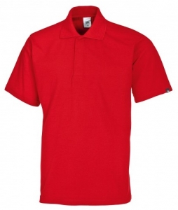 BP-Jobwear, Food-HACCP-Poloshirt, Arbeits-Berufs-Shirt, fr Sie & Ihn, ca.220 gr, rot