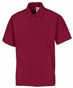 BP-Jobwear, Food-HACCP-Poloshirt, Arbeits-Berufs-Shirt, fr Sie & Ihn, ca.220 gr, bordeaux