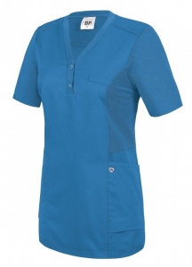 BP-Jobwear, Damenkasack, Arbeits-Berufs-Kasack, Komfort, ca. 180g/m, azurblau