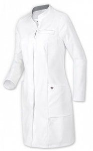 BP-Jobwear, Damen-Arztkittel, Arbeits-Mantel, Berufsmantel, ca. 200g/m, wei