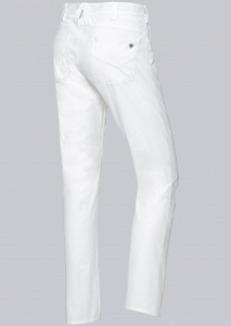 BP-Jobwear, Herrenjeans, Arbeits-Berufs-Jeans-Hose, R�hre, Silver II, wei�