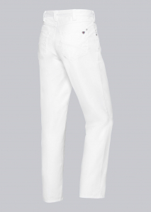 BP-Jobwear, Damen-Herren-Jeans, Arbeits-Berufs-Jeans-Hose, wei�