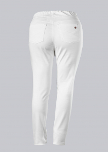 BP-Jobwear, Damen-Shape-Fit-Skinny-Hose, Arbeits-Berufs-Hose, wei�