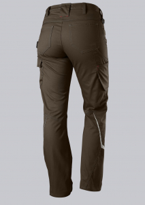 BP-Jobwear, Damen-ARBEITSHOSE, leicht, schmal, Dehnbund im R�cken, Farbe: braun
