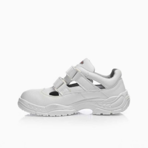 ELTEN-White-Line, S1-Arbeits-Berufs-Sicherheits-Sandalen, WHITE EASY LOW ESD, wei�