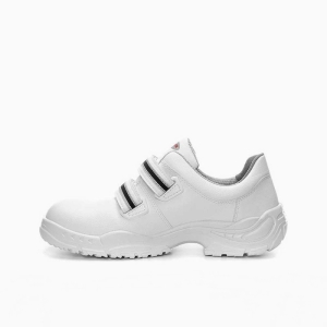ELTEN-Footwear, S3-Arbeits-Berufs-Sicherheits-Halbschuhe, WHITE STRAP LOW ESD, wei�