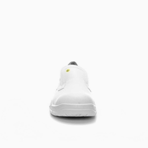 ELTEN-White-Line, S2-Arbeits-Berufs-Sicherheits-Slipper, WHITE SLIPPER LOW ESD, wei�