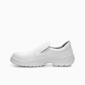 ELTEN-White-Line, S2-Arbeits-Berufs-Sicherheits-Slipper, WHITE SLIPPER LOW ESD, wei�