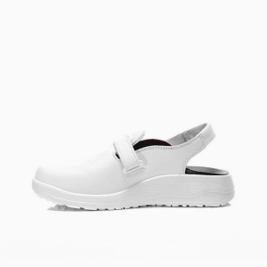 ELTEN-Withe-Line, SB-Arbeits-Berufs-Sicherheits-Clogs, MIA WHITE, ESD, wei�