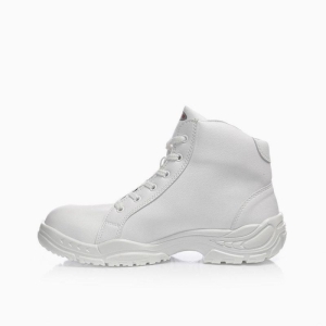 ELTEN-White-Line, S2-Sicherheits-Arbeits-Berufs-Schuhe, Hochschuhe, WHITE LOOP MID ESD, wei�
