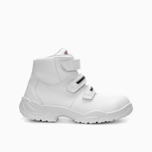 ELTEN-White-Line, S3-Arbeits-Berufs-Sicherheits-Schuhe, Hochschuhe, WHITE STRAP MID ESD, wei�