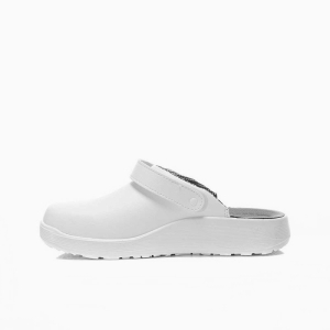 ELTEN-Withe-Line, OB-Arbeits-Berufs-Clogs, LEVY, ESD, wei�