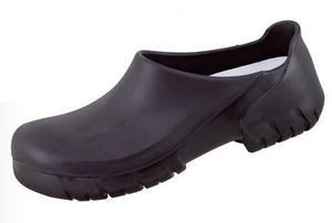 BIRKENSTOCK-Footwear, PU-OB-Sicherheits-Clogs, Arbeits-Berufs-Clogs, Alpro 640 mit Kappe, (20272), schwarz