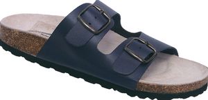 BIOPED-Footwear, , Pantoletten, Arbeits-Berufs-Pantoketten, Pekoflor, blau