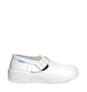 ABEBA-White-Line, S2-Damen- u. Herren-Sicherheits-Arbeits-Berufs-Schuhe, Halbschuhe, wei