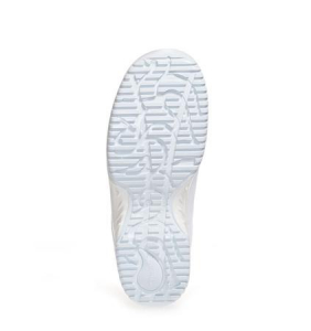 ABEBA-White-Line, UNI6-S3-Damen-und Herren-Sicherheits-Arbeits-Berufs-Schuhe, Halbschuhe, wei