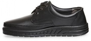 ABEBA-Footwear, O1-Damen- u. Herren-Arbeits-Berufs-Schuhe, schwarz