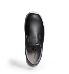 ABEBA-Footwear, UNI6-S3-ESD-Damen- u. Herren-Sicherheits-Arbeits-Berufs-Slipper, Halbschuhe, schwarz