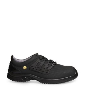 ABEBA-Footwear, S3-Uni6-Damen- u. Herren-Sicherheits-Arbeits-Berufs-Schuhe, Halbschuhe, ESD, schwarz